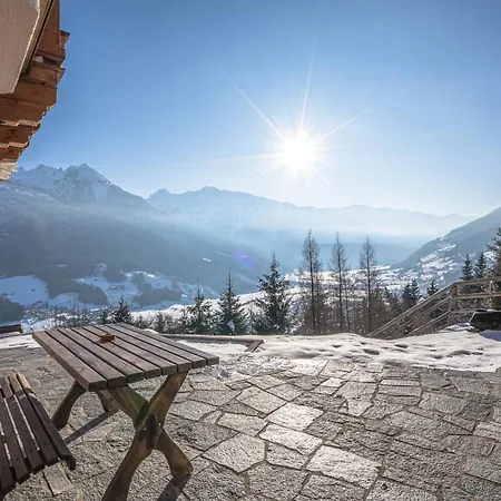 Feriehus Obenland Panorama Aussicht Kitzbuehler Alpen