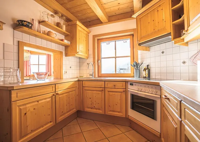 Obenland Panorama Aussicht Kitzbuehler Alpen Dom wakacyjny