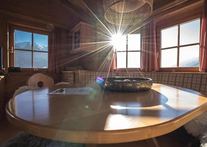 Obenland Panorama Aussicht Kitzbuehler Alpen Dom wakacyjny